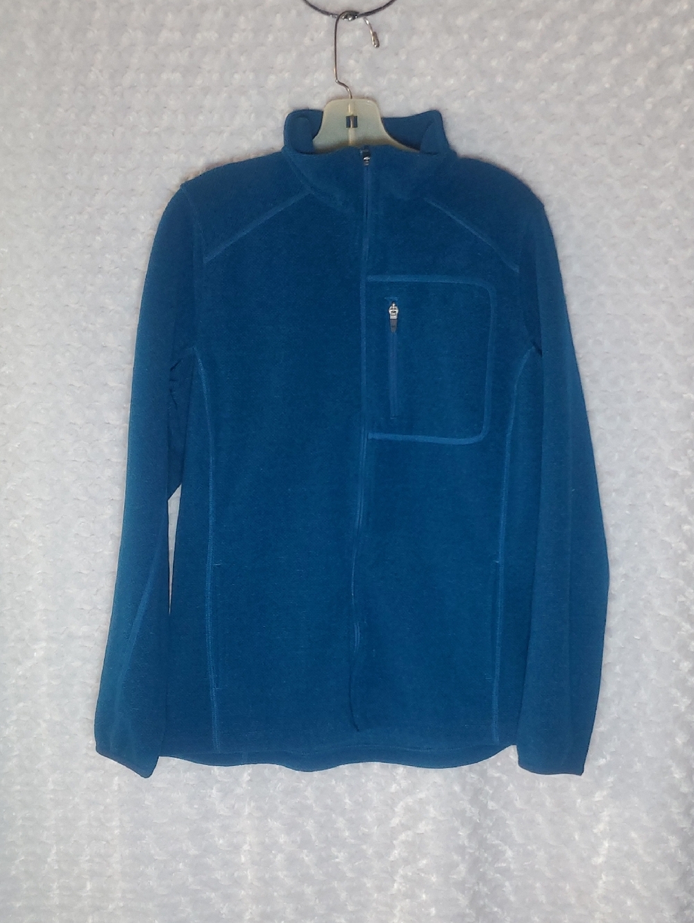 Duluth Trading Co Teal Full-Zip Fleece Jacket